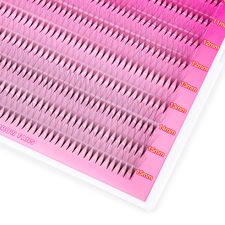 10D Narrow Promade Eyelash Extensions Ultra 1000 Fans