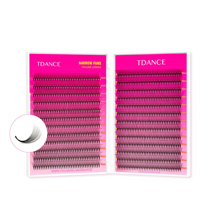 16D Narrow Promade Eyelash Extensions Ultra 1000 Fans