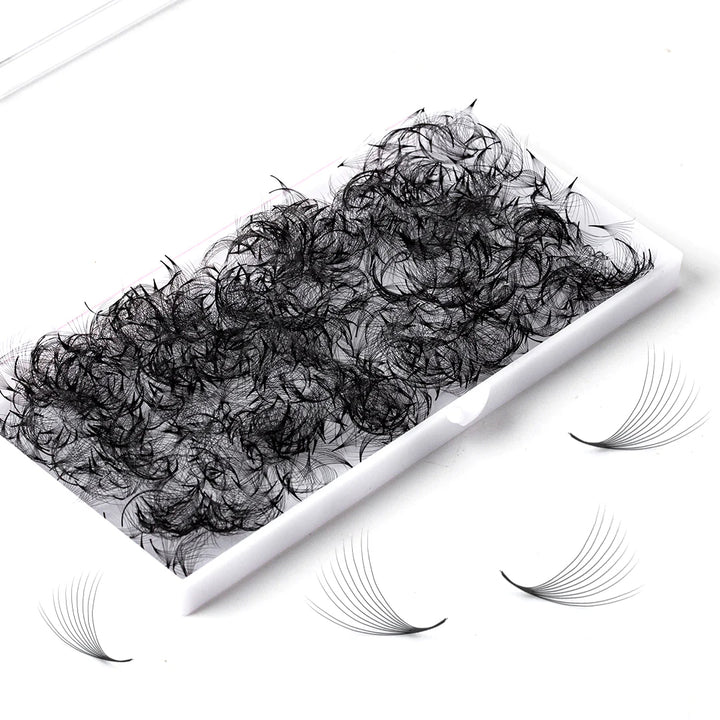 10D Handmade Premade Volume Loose Fans Pointy Base(1000 Fans) 1