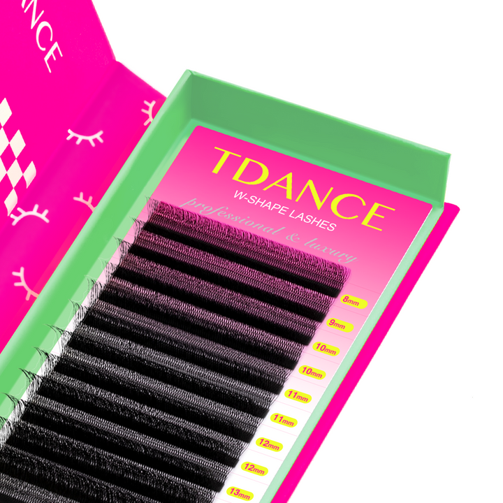 U-Shaped 3D W Style Lashes