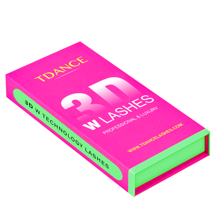 U-Shaped 3D W Style Lashes