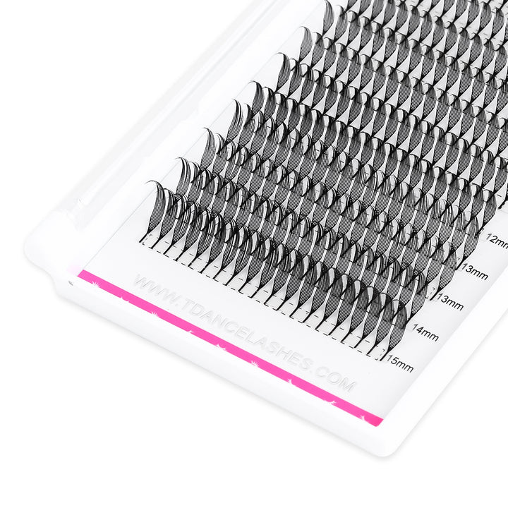 12 Rows 0.07MM Wispy Anime Lashes USA TDANCE 3