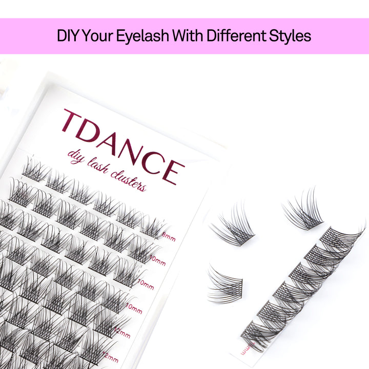 Style 005 72 Lash Clusters DIY Eyelash Extensions