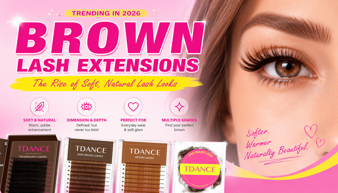 Brown Lash Extensions Are Having a Moment: The Rise of Soft, Natural Lash Looks in 2026