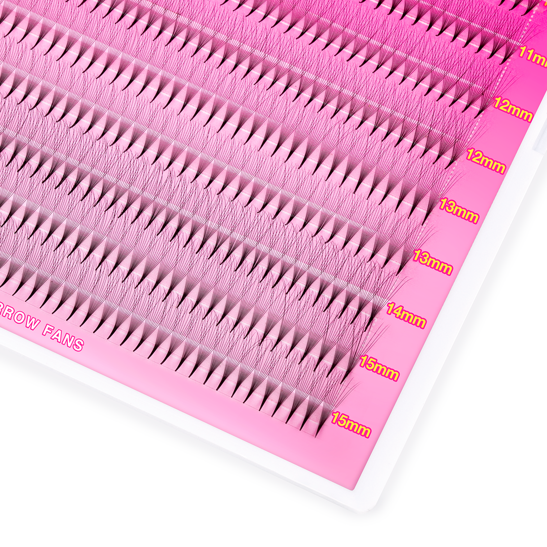 10D Narrow Promade Eyelash Extensions Ultra 1000 Fans