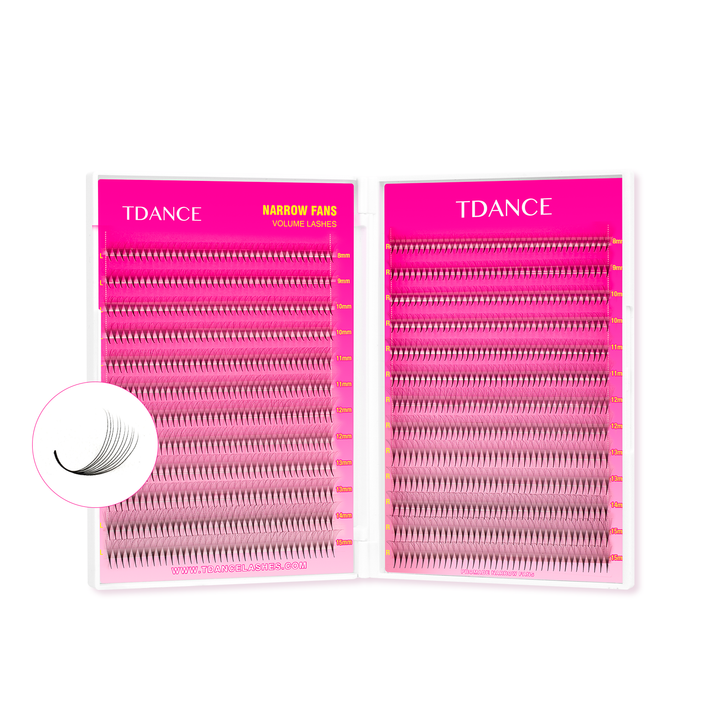 10D Narrow Promade Eyelash Extensions Ultra 1000 Fans