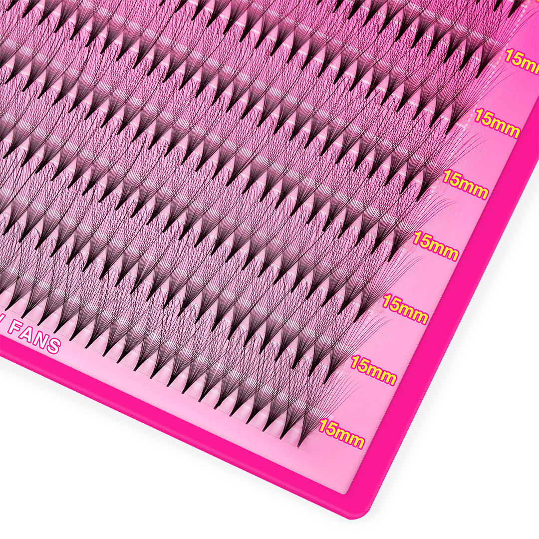 16D Narrow Promade Eyelash Extensions Ultra 1000 Fans