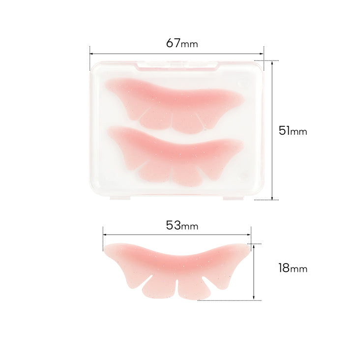 TDANCE Bottom Lash Lifted Pads