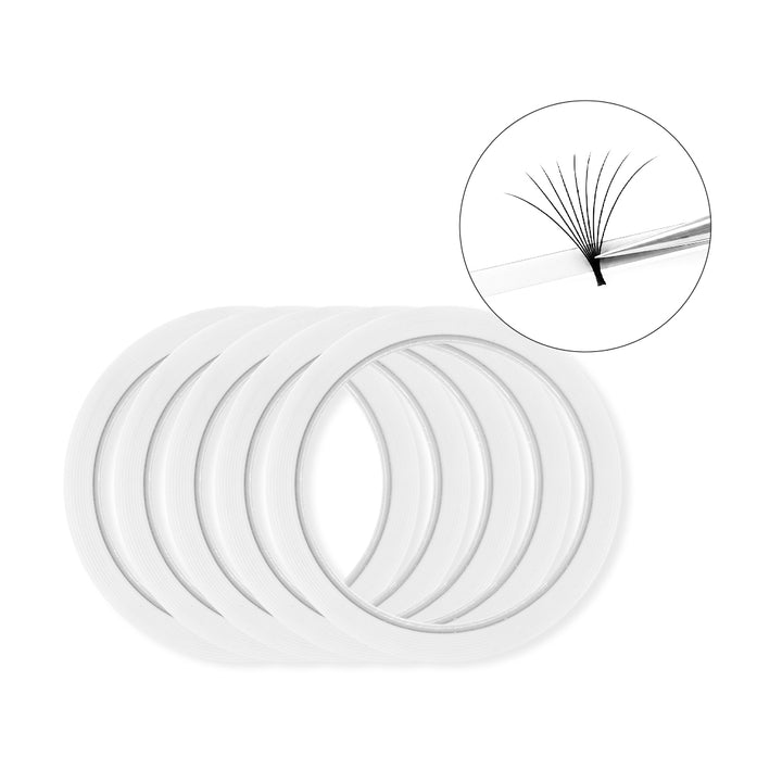 Tiras para extensiones de pestañas (5 rollos/paquete)