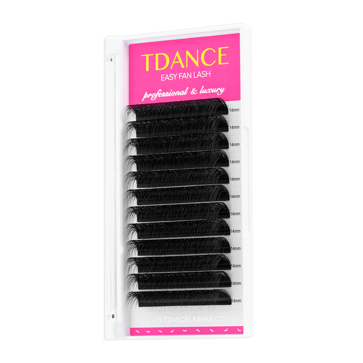 3D Layered Fluffy Easy Fan Mega Volume Eyelash Extensions TDANCE 1