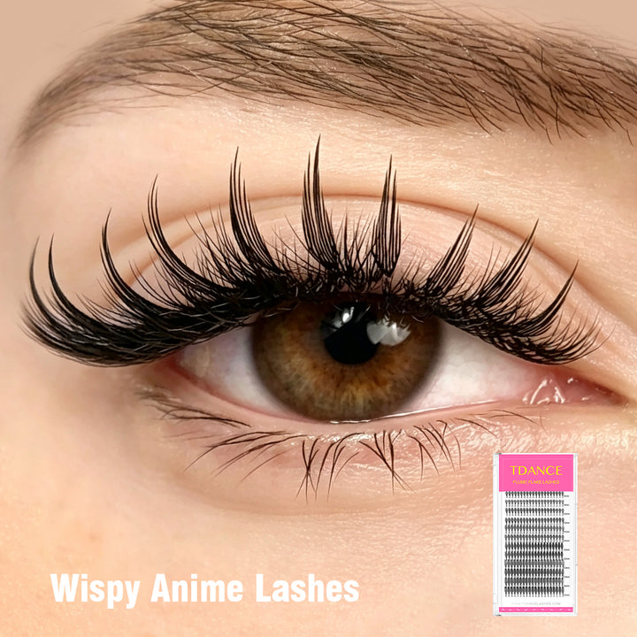 12 Rows 0.07MM Wispy Anime Lashes