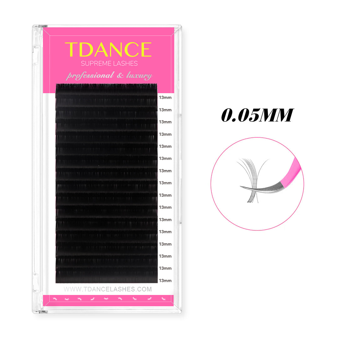 16Rows 0.05MM Premium Mega Volume Eyelash Extensions TDANCE