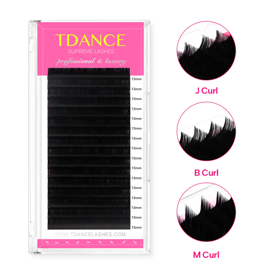 16Rows 0.03MM B/J/L Premium Mega Volume Eyelash Extensions TDANCE