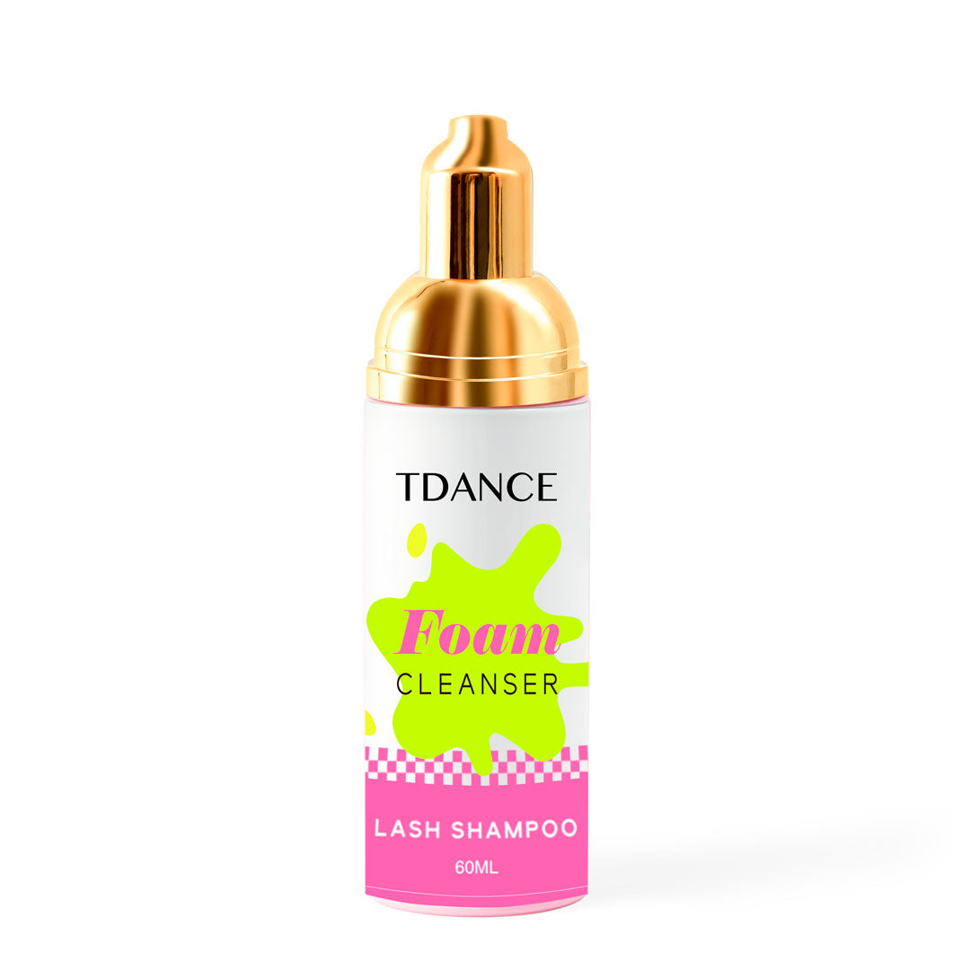 Gold Eyelash Extension Cleanser Foam 60ML USA2