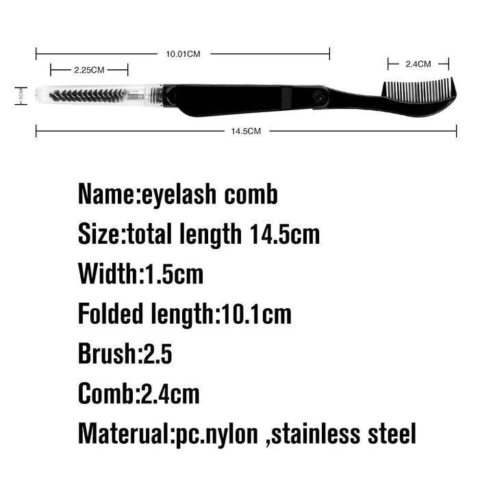 All-in-one Lash Comb & Brow Brush