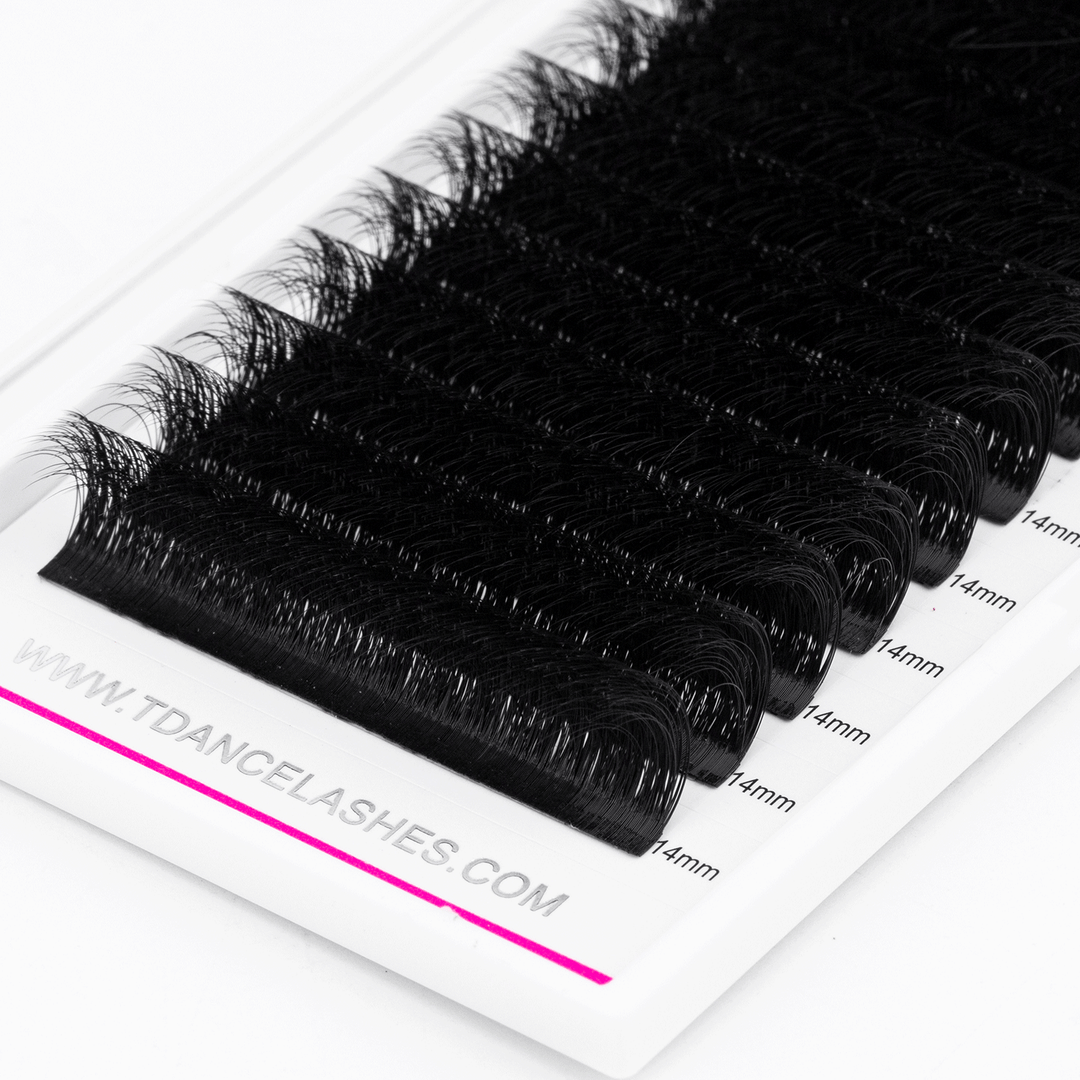 0.07MM 3D Layered Fluffy Easy Fan Volume Eyelash Extensions TDANCE 3