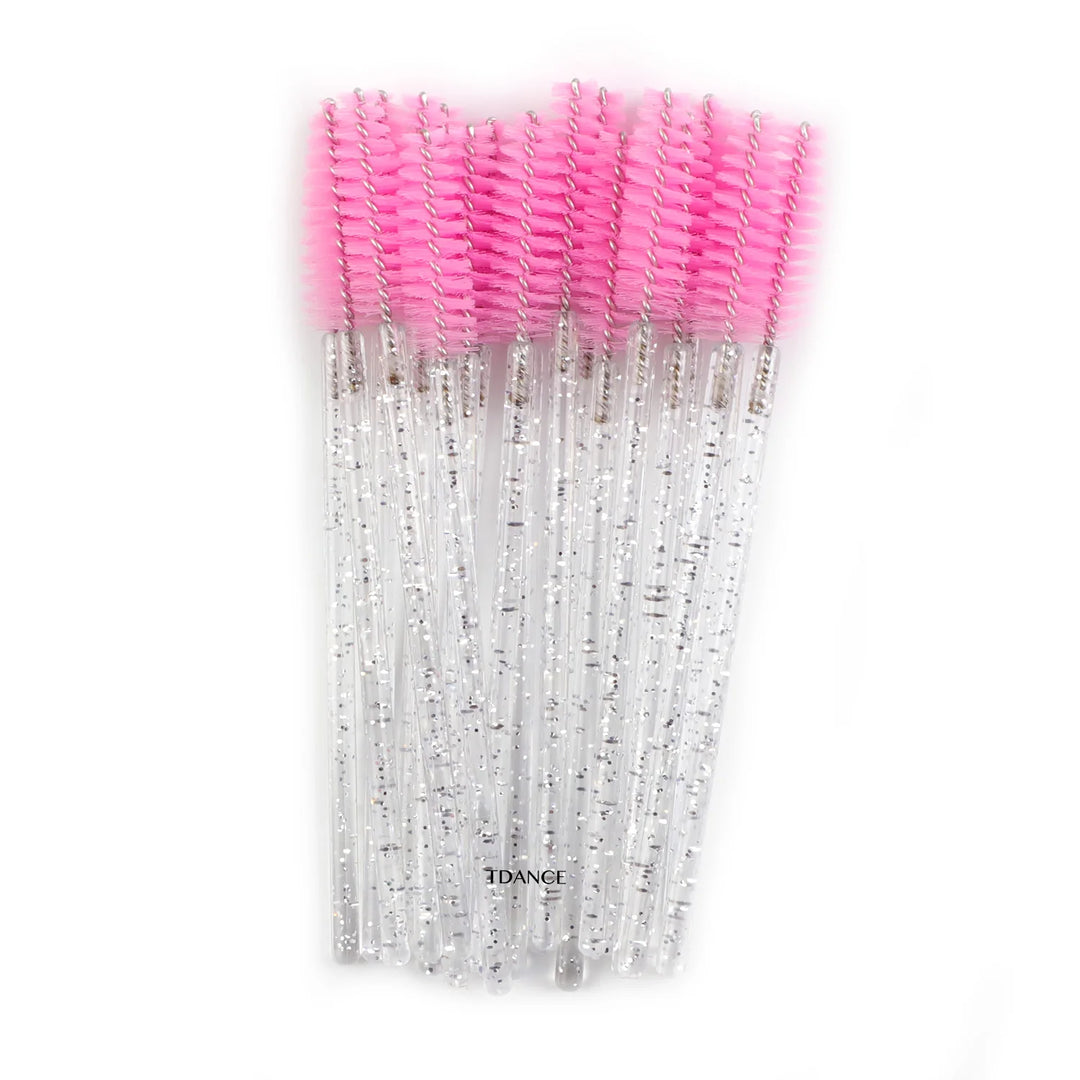 Wholesale Eyelash Glitter Mascara Brush (White Pole)