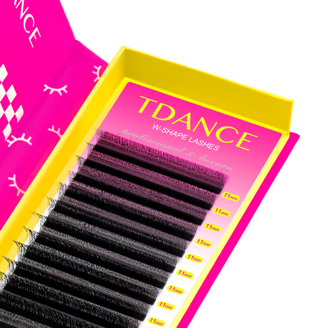 U-Shaped 5D W Style Lashes TDANCE 