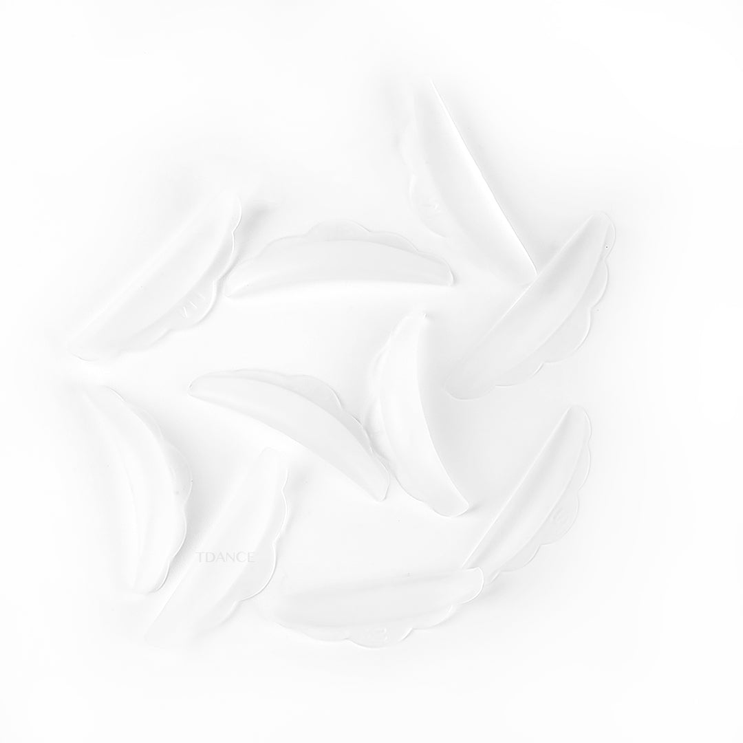 Silicone Gasket Eyelash Curle  5 Pairs /pack - TDANCE