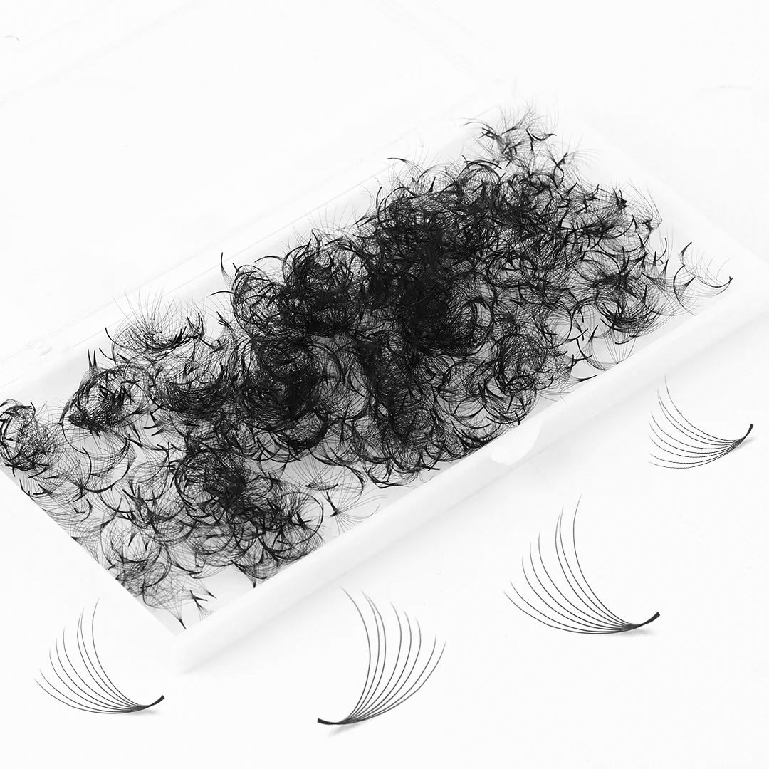 8D Handmade Premade Volume Loose Fans Pointy Base(1000 Fans) 1