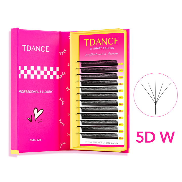 Pestañas postizas de volumen Promade estilo W 5D