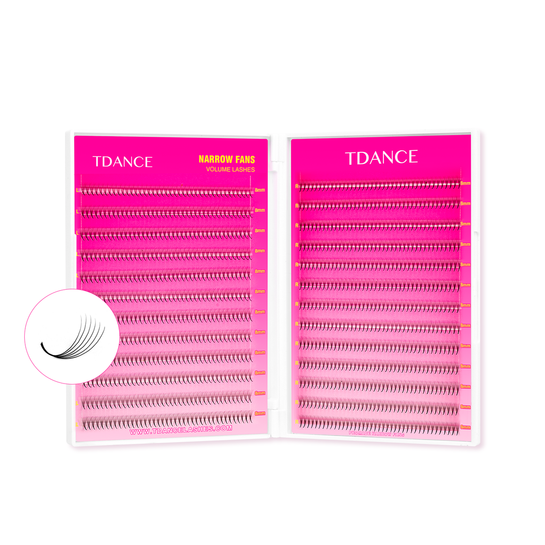 6D Narrow Promade Eyelash Extensions Ultra 1000 Fans