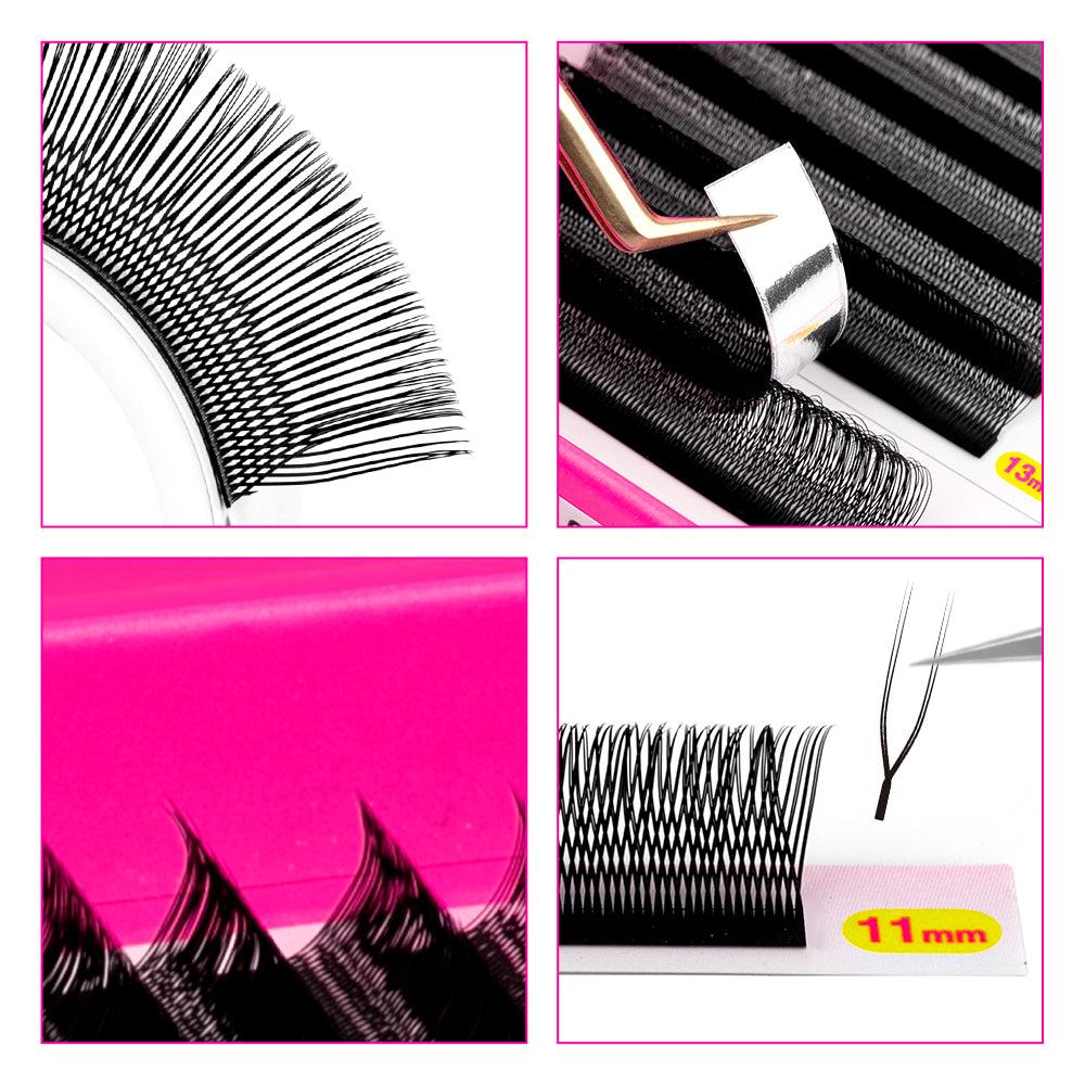 0.07MM U-Shape YY / U-Y Volume Lashes TDANCE