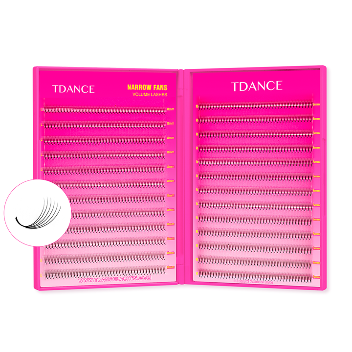 6D Narrow Promade Eyelash Extensions Ultra 1000 Fans