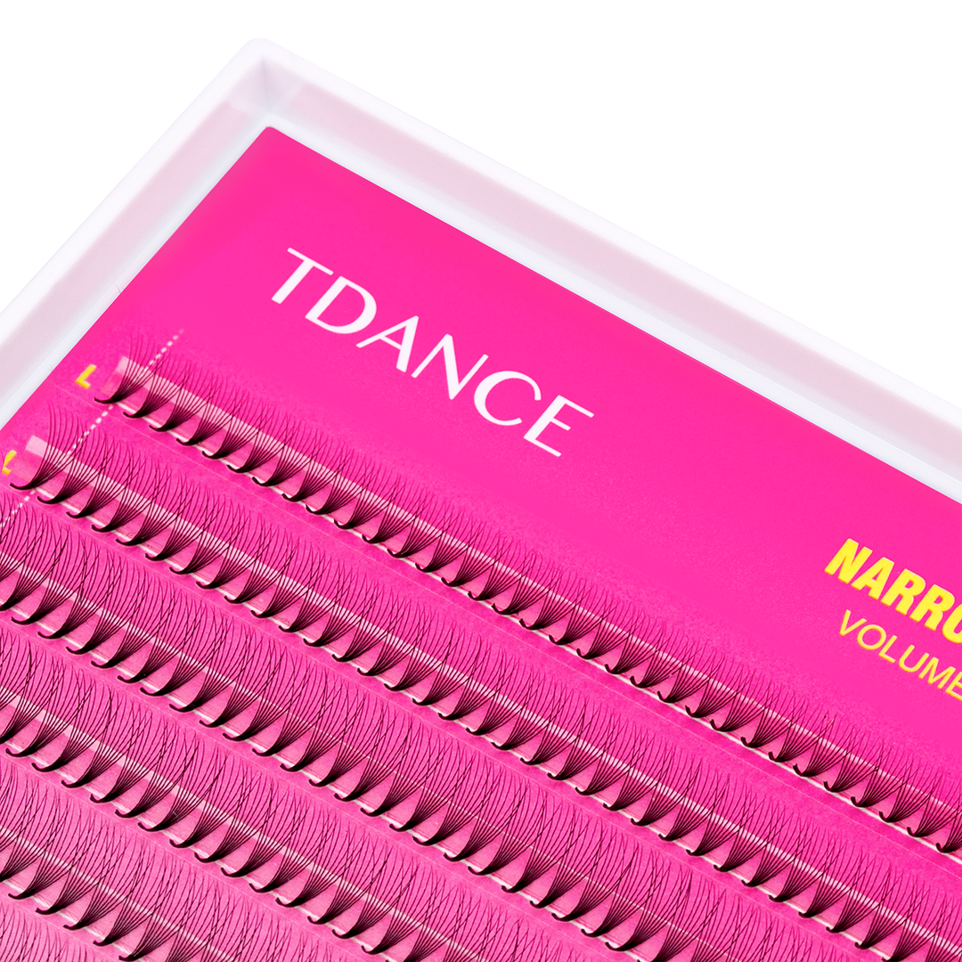 8D Premade Volumenfans Wimpern Erweiterungen 320 Fans 16 Zeilen (pointy base)