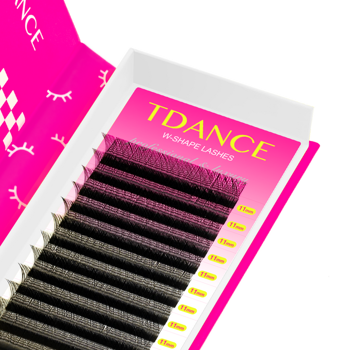 Pestañas postizas con volumen Promade estilo W 8D
