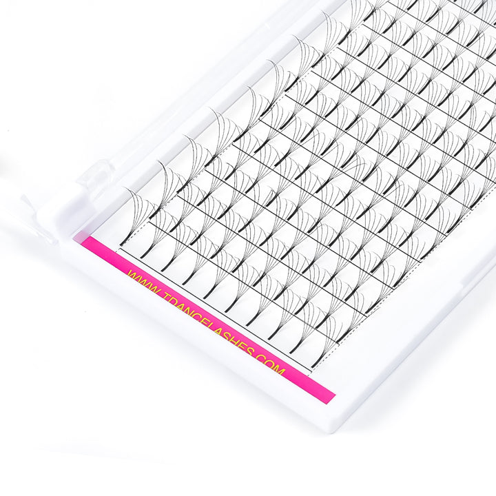 5D Premade Volume Fans Lashes 12 Rows (Long Stem) - TDANCE