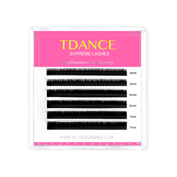 Individual Bottom Lash Extensions B Curl