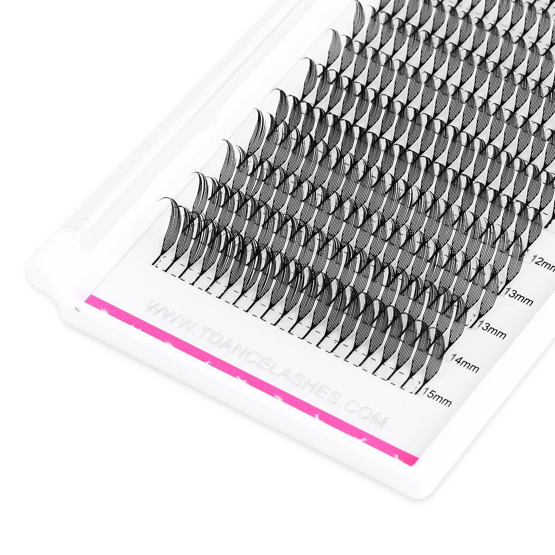 12 Rows 0.07MM Wispy Anime Lashes USA TDANCE 3