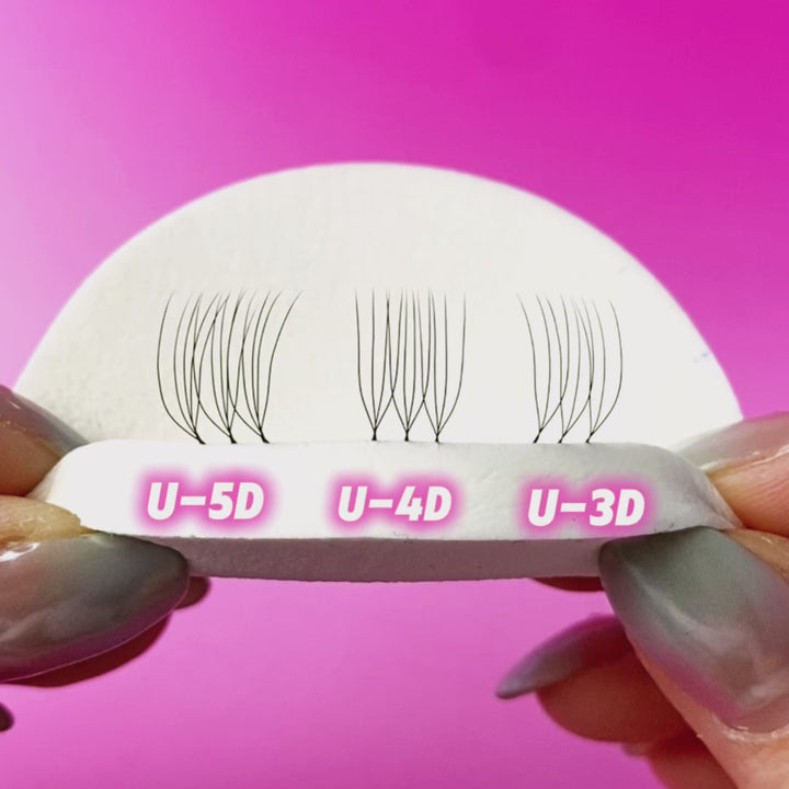 U-Shape W / U-W 5D Lashes