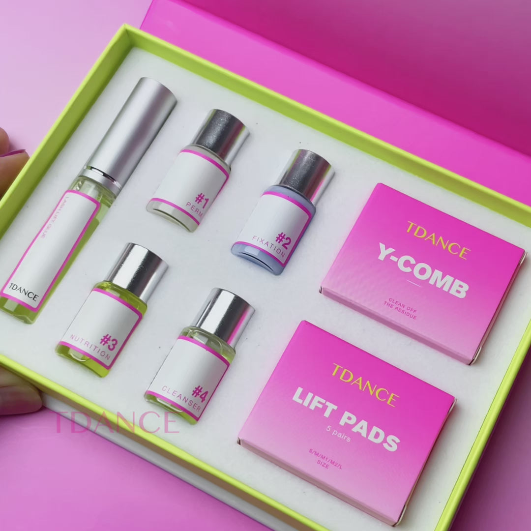 Professionelles Wimpern -Habing -Kit