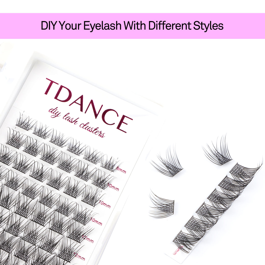 Style 005 72 Lash Clusters DIY Eyelash Extensions