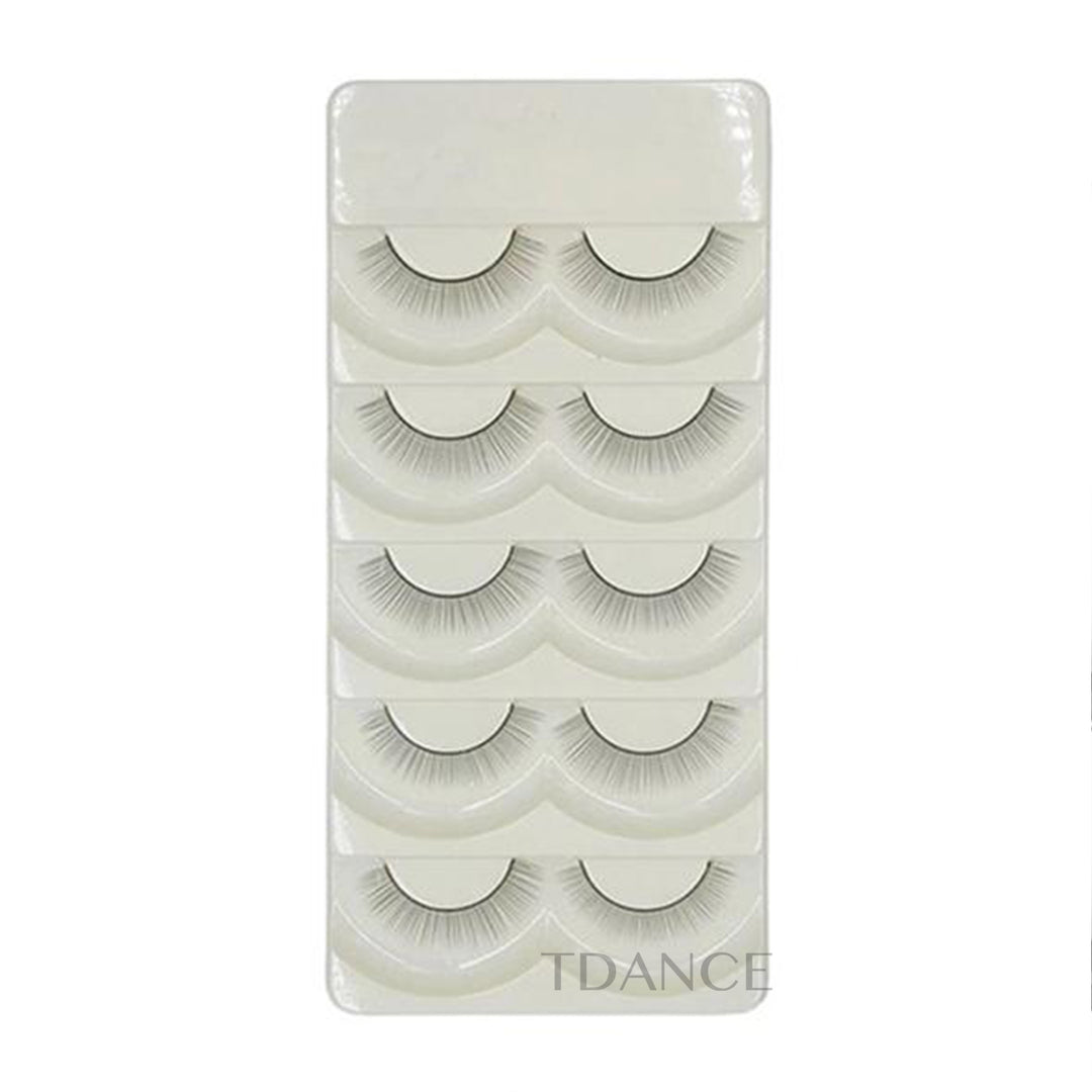Practice Lashes for Eyelash Extensions (5 pairs) - TDANCE