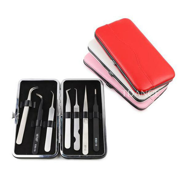 Tweezers Storage Bag For Eyelash Extension Tweezers Organizer - TDANCE