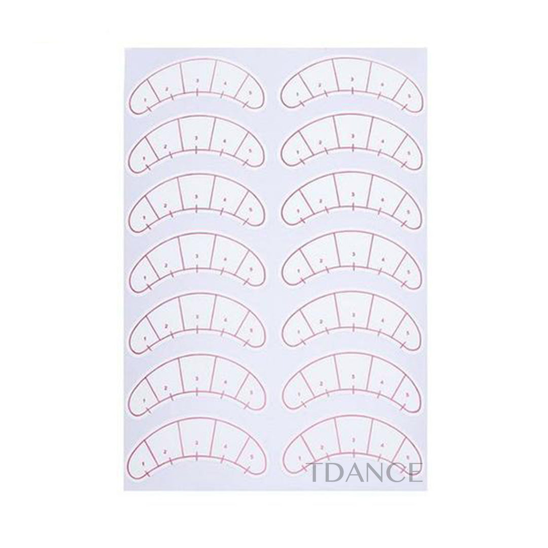 Lash Map 10pcs/Pack - TDANCE